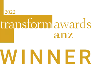 Transform Awards ANZ Gold Winner